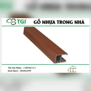 Thanh lam gỗ nhựa c40t60