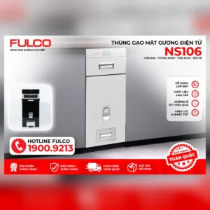 Thùng gạo điện tử fulco ns106