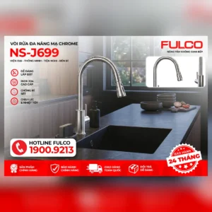 Vòi rửa đa năng fulco ns-j699