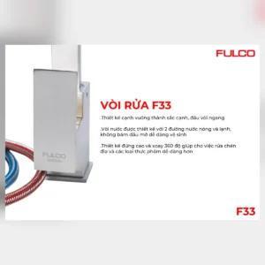 Vòi rửa fulco f33