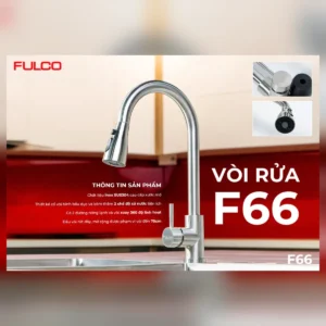 Vòi rửa fulco f66